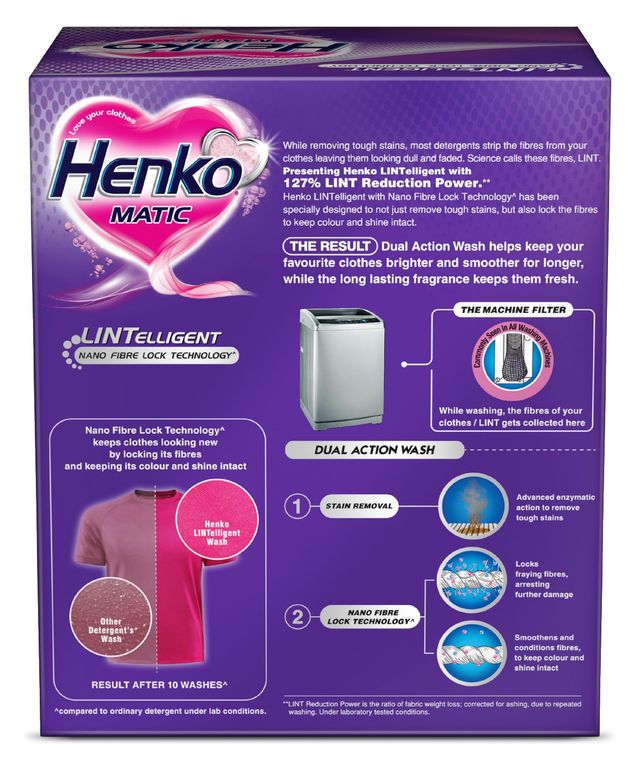 Henko Matic Top Load Detergent