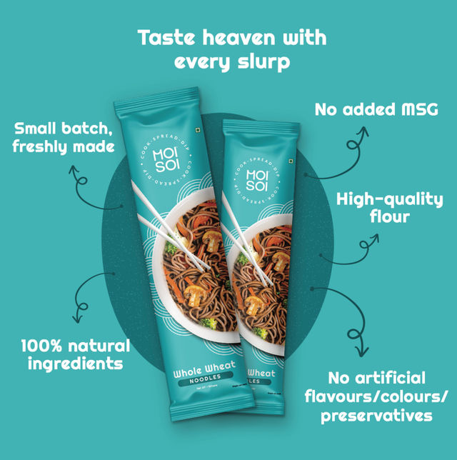 Moi Soi Whole Wheat Noodles