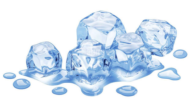 Golden Cube Ice Cubes