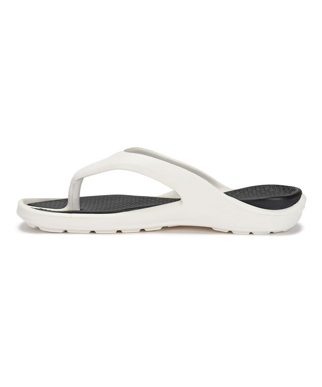 Paragon Men s Lightweight | Washable And Durable Flip Flops For Everyday Use | WHITE BLACK | UK 7 - 1 pair
