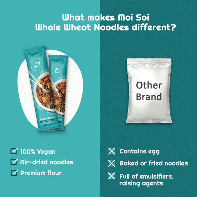 Moi Soi Whole Wheat Noodles