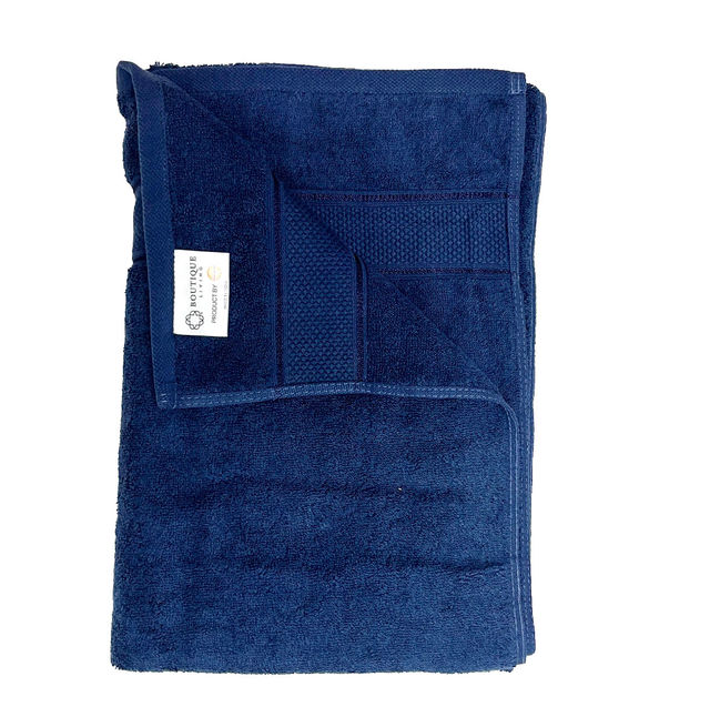 Boutique Living Luxe Loom 100% Cotton 550 GSM Hand Towels - Pack of 2