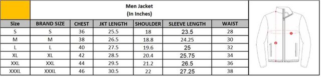 Dida Men's Sports Jacket | Regular Comfortable Stretchable Dry-Fit | Black - 2XL