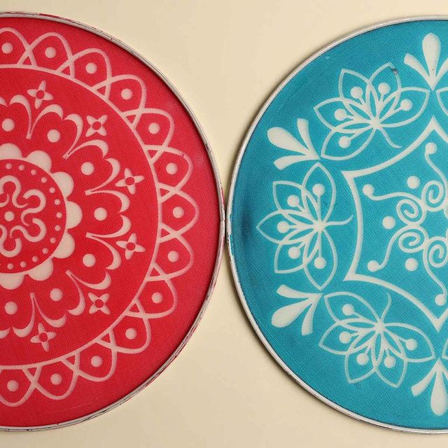 Gullak Jali Stencil 10 inch | Assorted Design