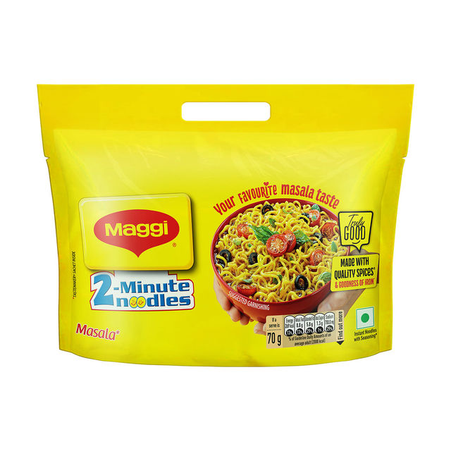 Maggi 2-Min Masala Instant Noodles(560gms) & Maggi Masala Ae Magic(72gms) Combo