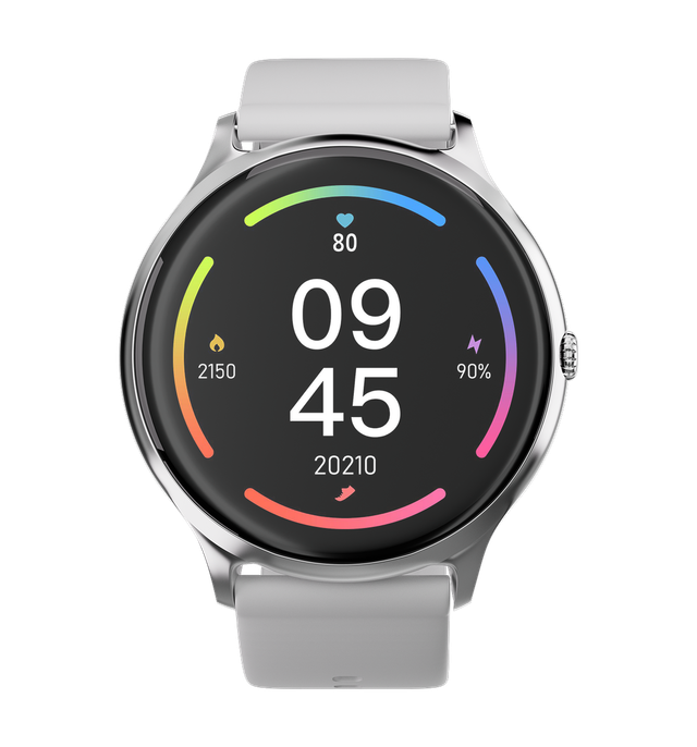 Fire-Boltt Phoenix Pro Smartwatch | 1.39" Display | BT Calling | Women's Edition - Silver Grey