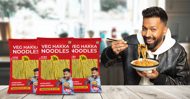 Yu Veg Hakka Noodles - Chowmein Style 150 g X 2 Combo
