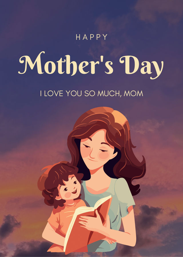 House Of Festivals Mother s Day Greeting Card - Design 41