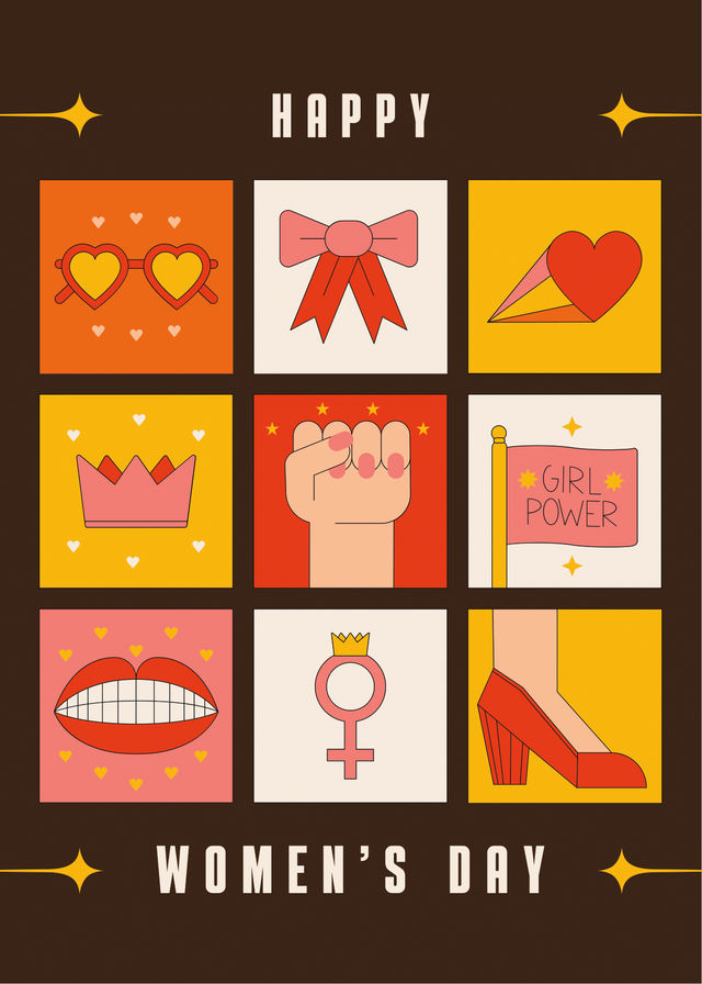 House Of Festivals Women s Day Greeting Card - Design 50