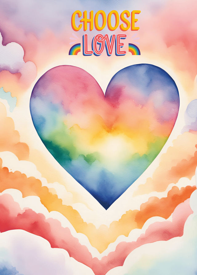 House Of Festivals LGBTQ Greeting Card - Design 1