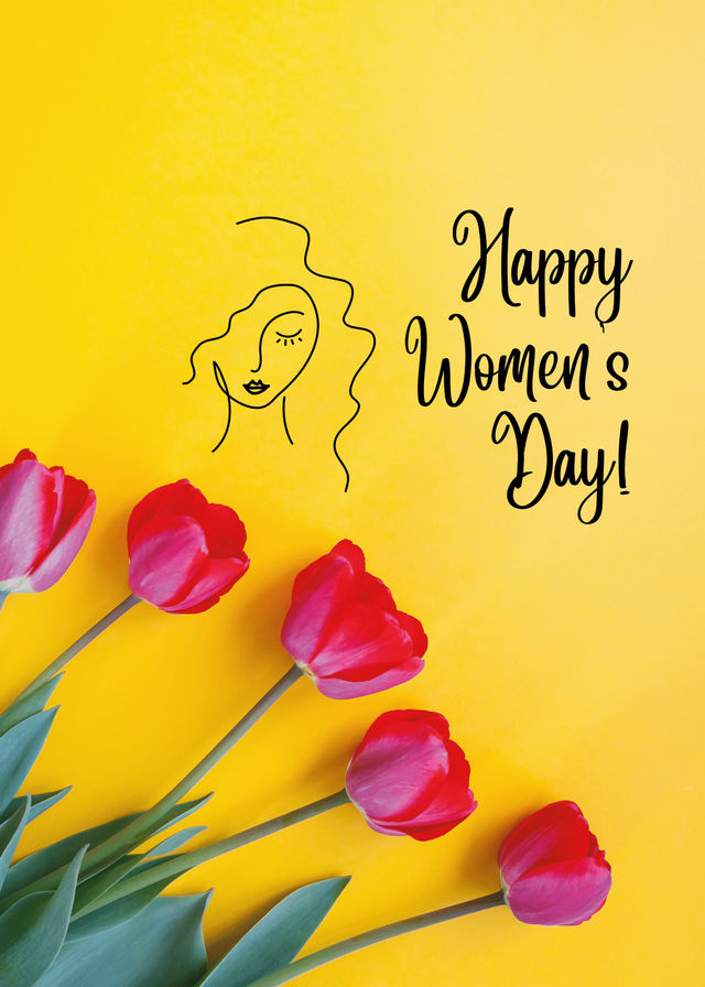 House Of Festivals Women s Day Greeting Card - Design 2