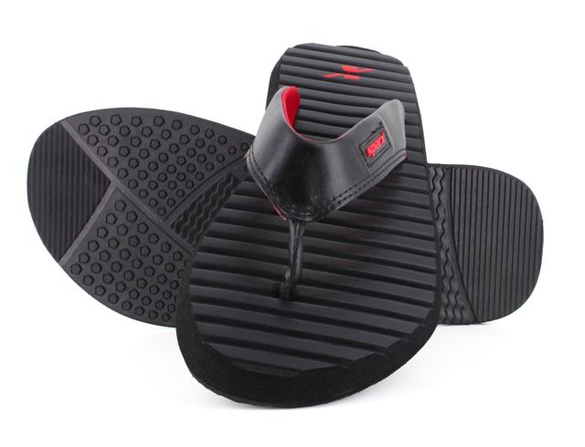 Sparx Slippers SFG-99 Black Red For Men | 7 UK