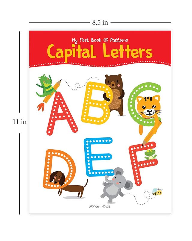 My First Book Of Patterns Capital Letters Write And Practice Patterns And Captital Letters A To Z