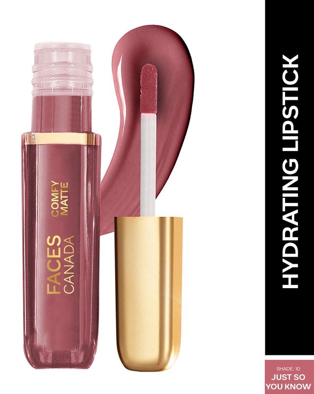 Faces Canada Comfy Matte Lip Color- Just So You Know 10 | Hydrating