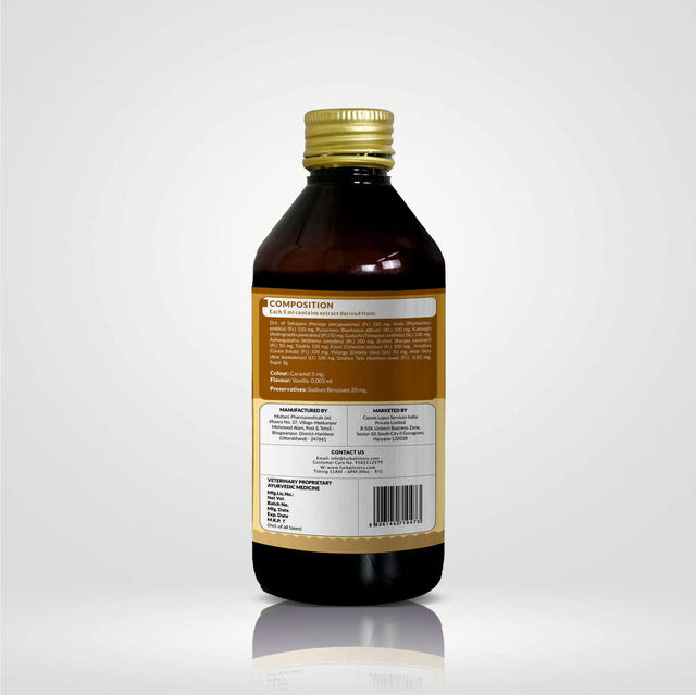 Fur Ball Story Supertonic Syrup, Ensures Head to Tail Wellness of Dogs & Cats