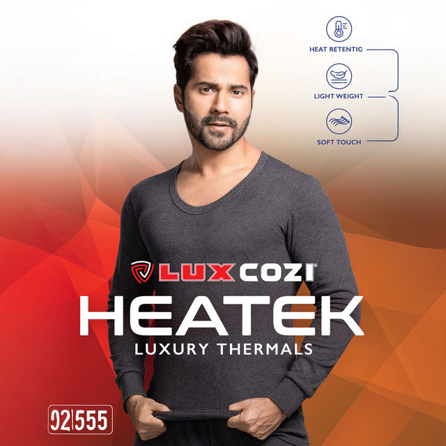 Buy Lux Cozi Men's Heatek Thermal Comfort, Stretchable & Super