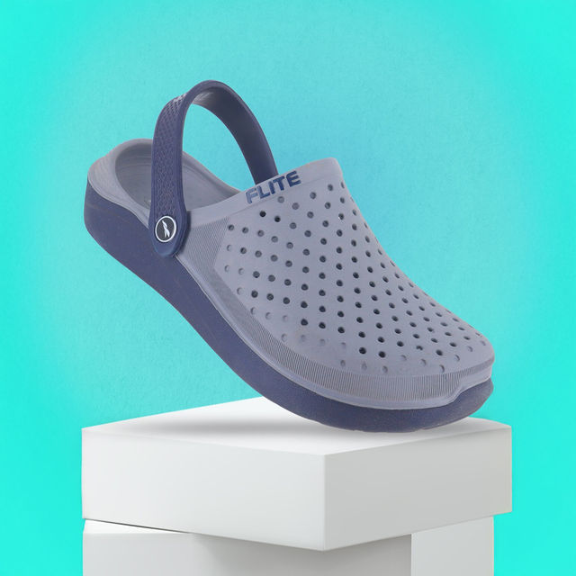 Buy Flite Clog Fl-2002 Navy Blue For Men Size-8 Online - Price