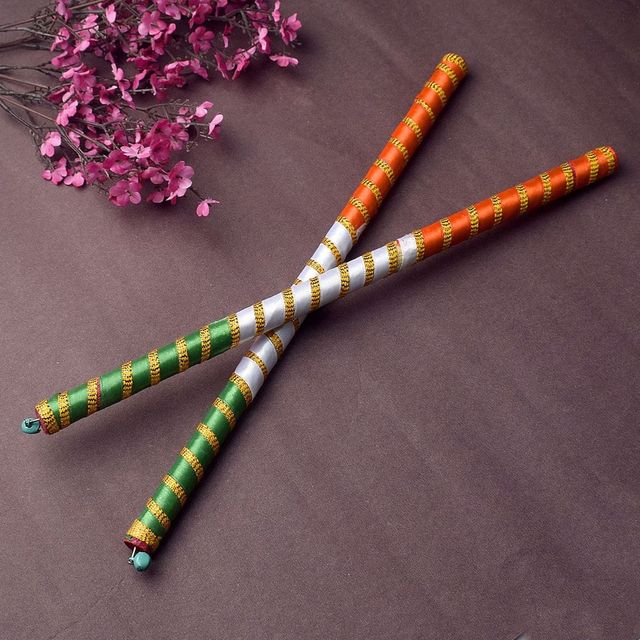 Dandiya - Tri-color | One Pair