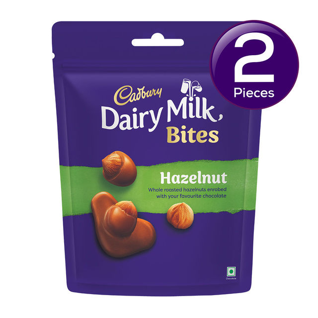 Cadbury Dairy Milk Bites- Chocolate Hazelnut 54 g Combo