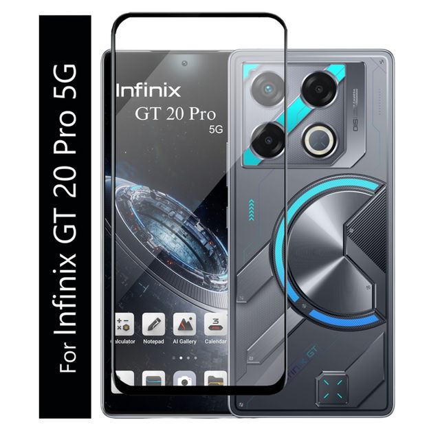 Kwine Case Infinix Gt 20 Pro Tempered Glass Screen Protector