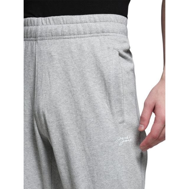 JACK & JONES Men's Regular fit Track Pant | Melange Grey - M
