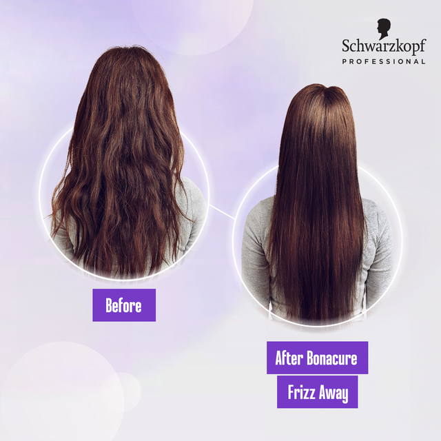 Schwarzkopf Professional Bonacure Frizz Away Shampoo With Babassu Oil,With Vegan Keratin(250ml) & Schwarzkopf Professional Bonacure Frizz Away Conditioner With Babassu Oil With Vegan Keratin(200ml) Combo