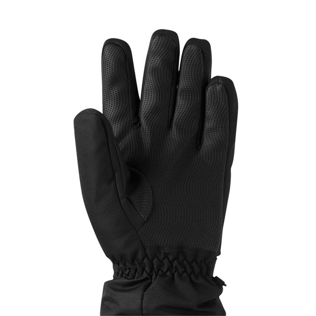 Wildcraft Unisex Solid Polyester Winter Gloves | Black - One Size