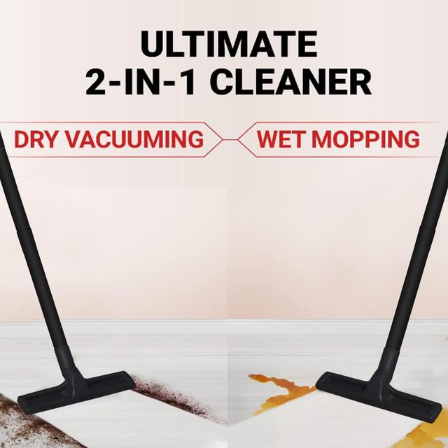 INALSA Wet and Dry Vacuum Cleaner WD 15 ltr ,1400 W, 20 kPa Suction , Blower Function,HEPA Filter