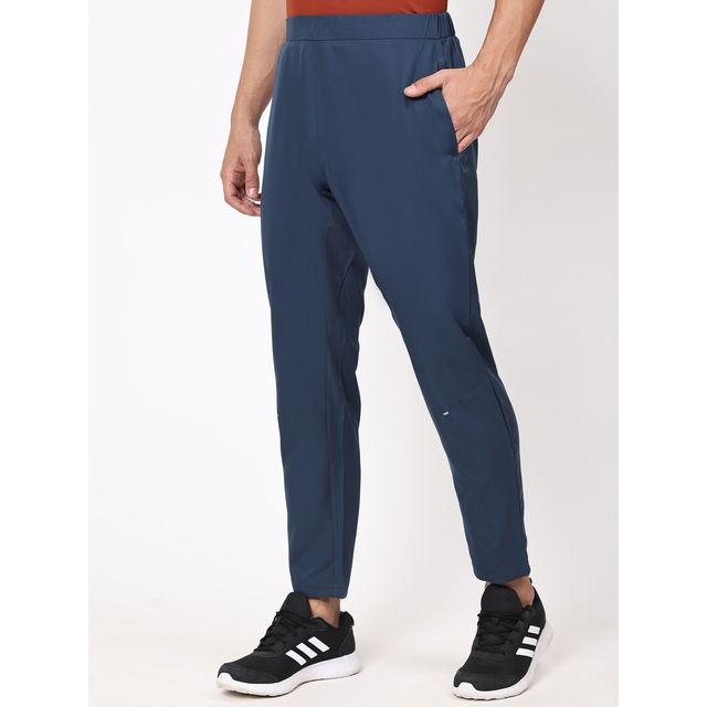 Dida Men's Track Pant Regular Comfortable Stretchable Dry-Fit | Blue - M