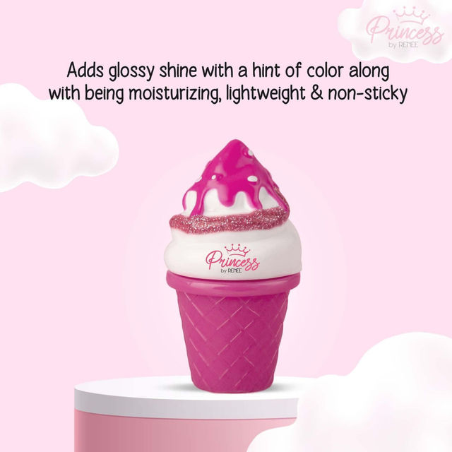 Disney Frozen Princess By Renee Icecream Lip Gloss Elsa,