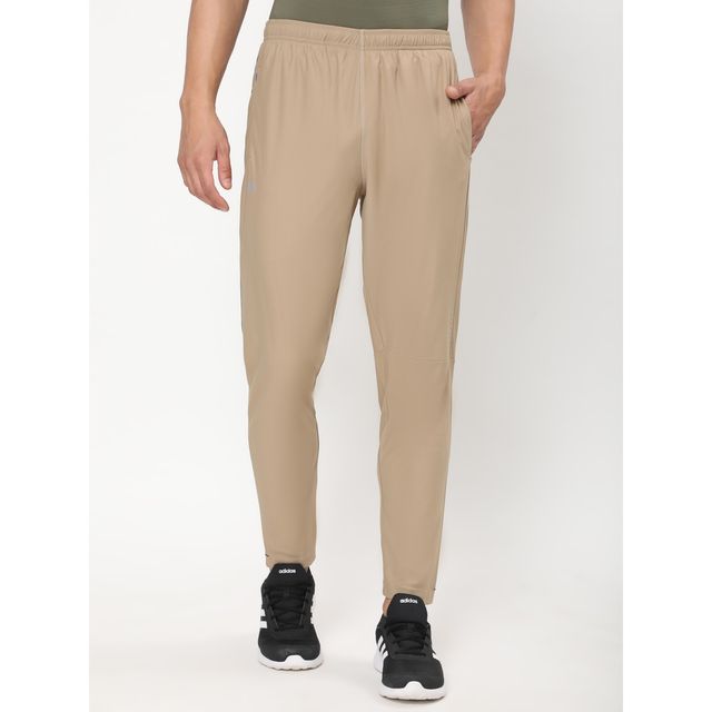 Dida Men's Track Pant Regular Comfortable Stretchable Dry-Fit | Beige - M