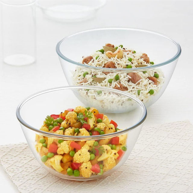 Cuba Mixing Bowl With Lid | 1000 ml | Set Of 2