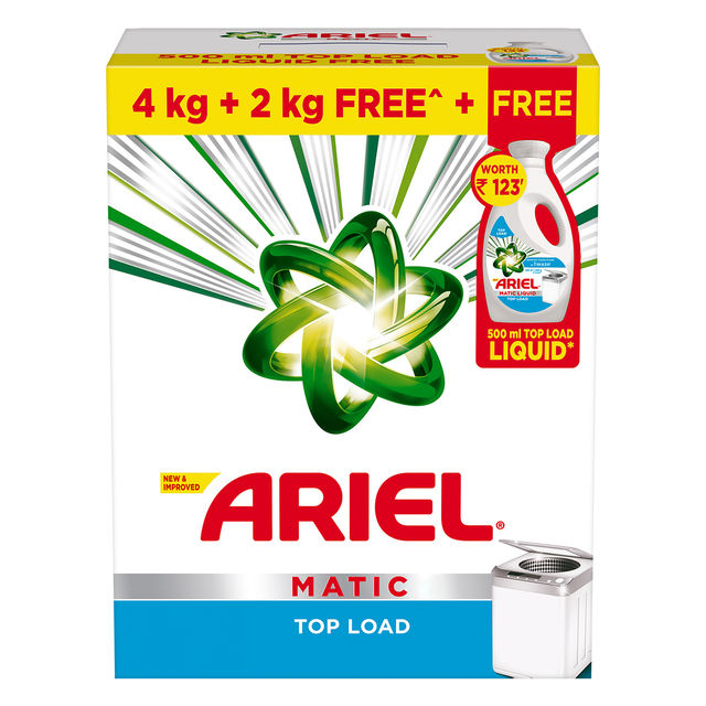 Ariel Matic Top Load Detergent Powder | For Washing Machines