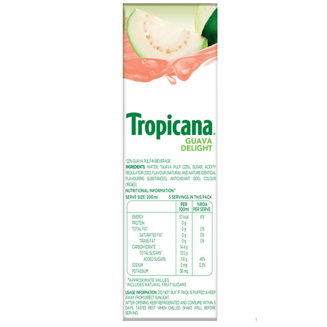 Tropicana Delight Guava Fruit Juice