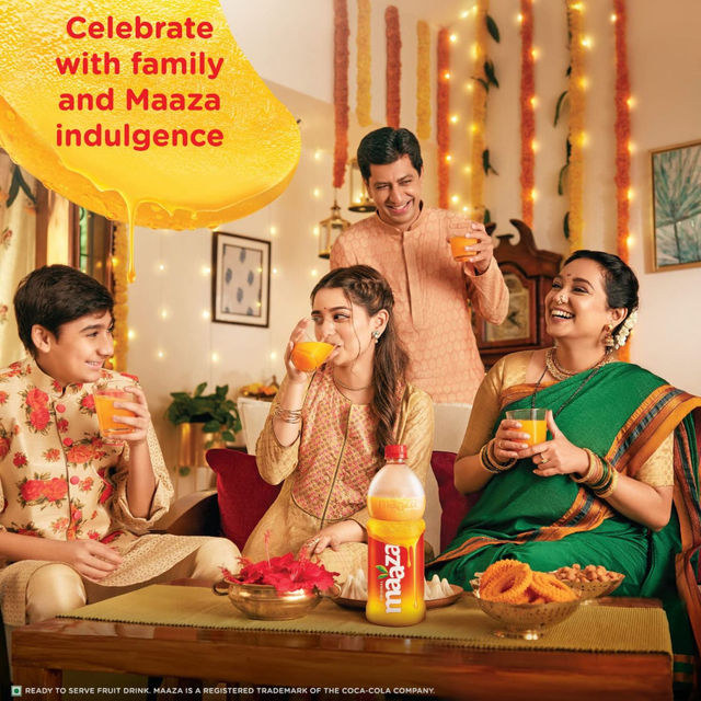 Maaza Mango Fruit Drink 600 ml Combo