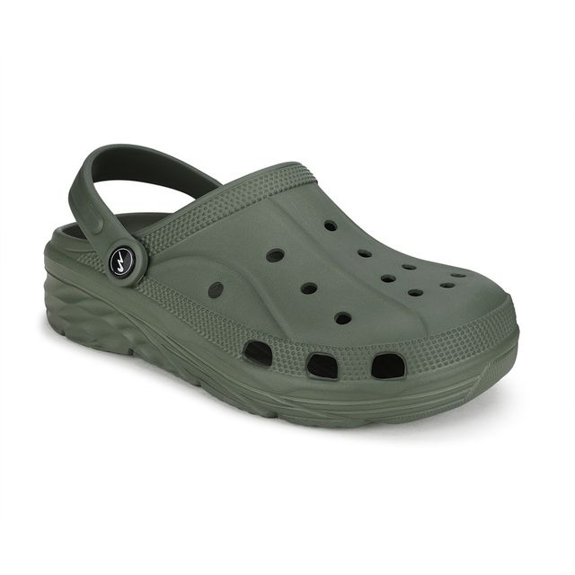 Campus Men's Clogs | Gc-4003 | Olive | UK8