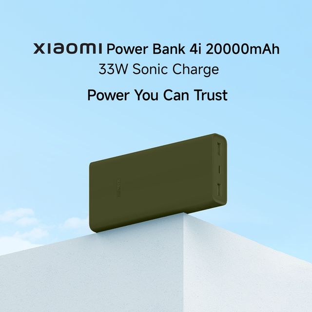 Xiaomi Power Bank 4I 20000Mah 33W Sonic Charge