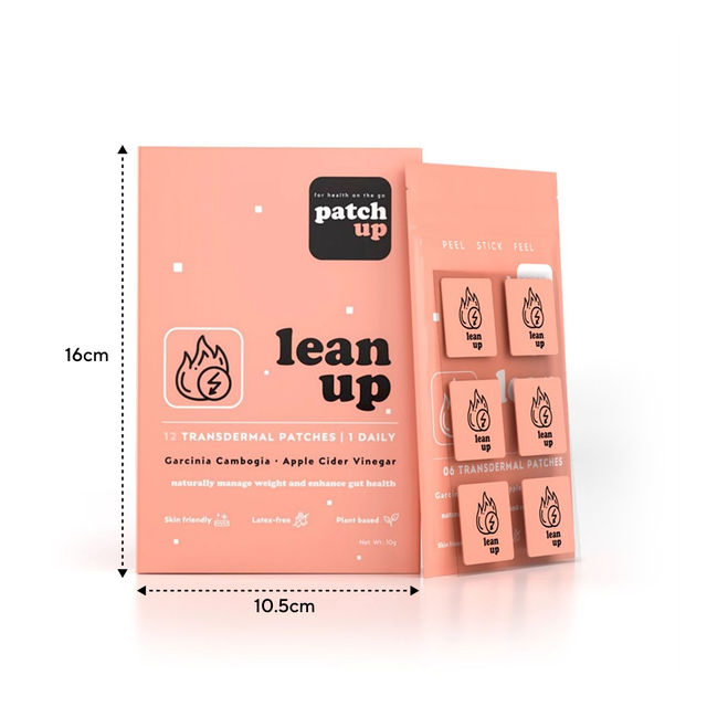 Patch Up Lean Up Patches With Apple Cider Vinegar To Manage Weight And Gut Health