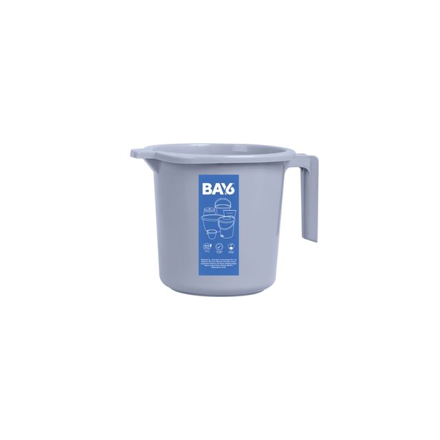 BAY6 Royce Bath Mug 1 L - Grey