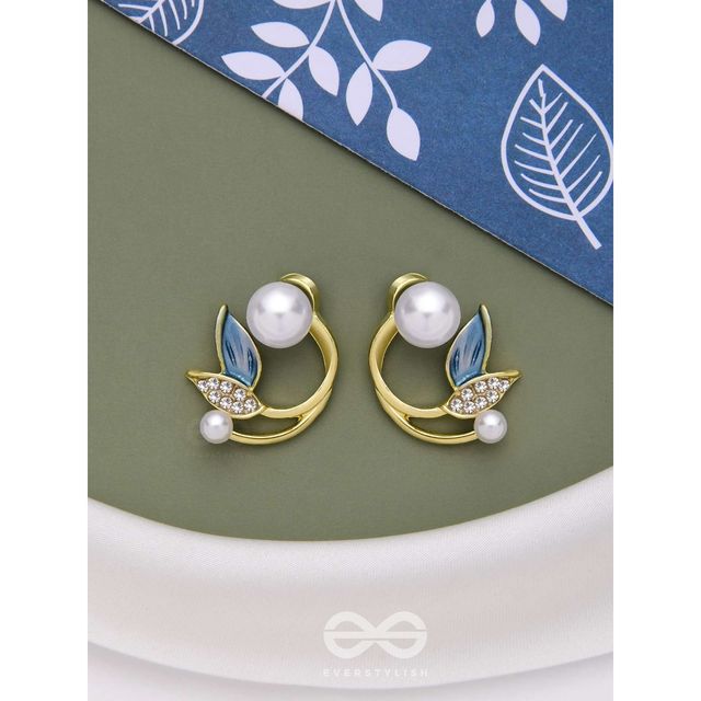 Everstylish The Leafy Miracle - Golden Studs
