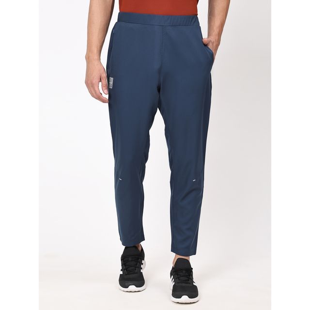 Dida Men's Track Pant Regular Comfortable Stretchable Dry-Fit | Blue - M