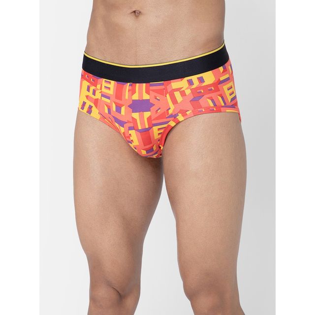 Bummer Men's Printed Micro Modal Brief Underwear | Bricked - XL