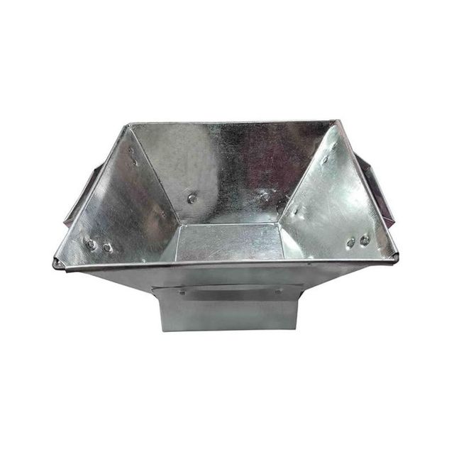 Divine Vibes Hawan Kund - Silver | Small Size (8 x 8 x 4.5 in)