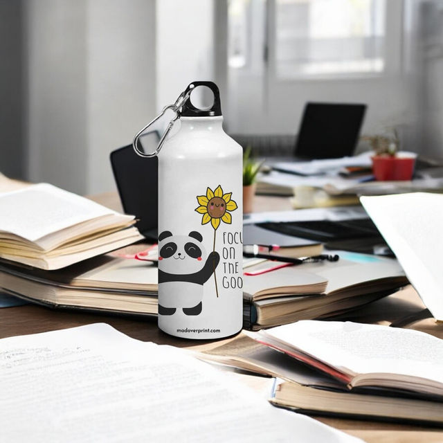 Mad Over Print Focus On Good Things Sipper