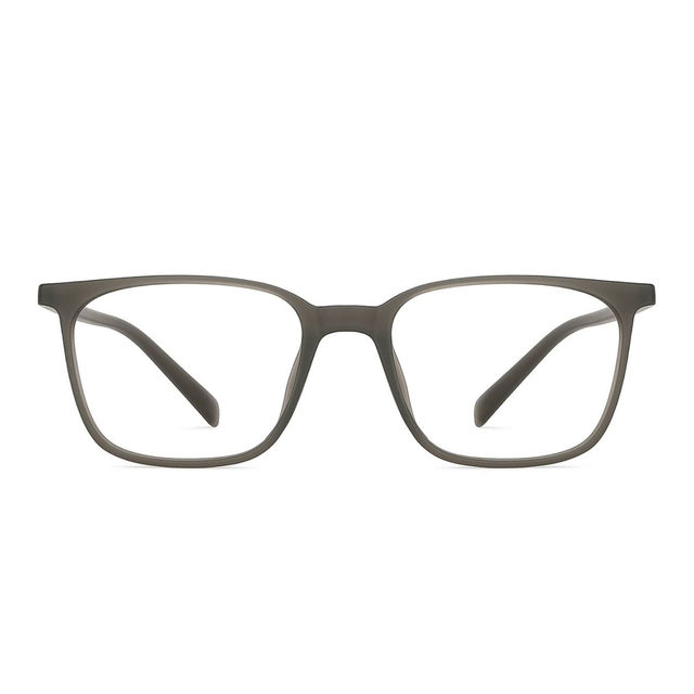 Lenskart Blu Unisex Solid TR90 Computer Glasses | Dark Grey - M