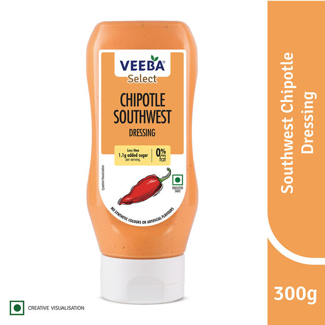 Veeba Chipolte Southwest Dressing (300g)  Combo | Pack of 2