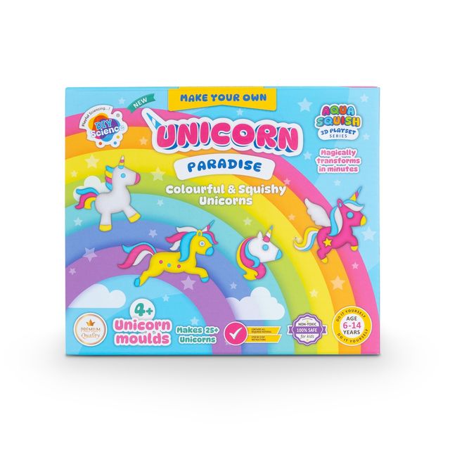 DIY Science Unicorn Paradise Aqua Squish Kit