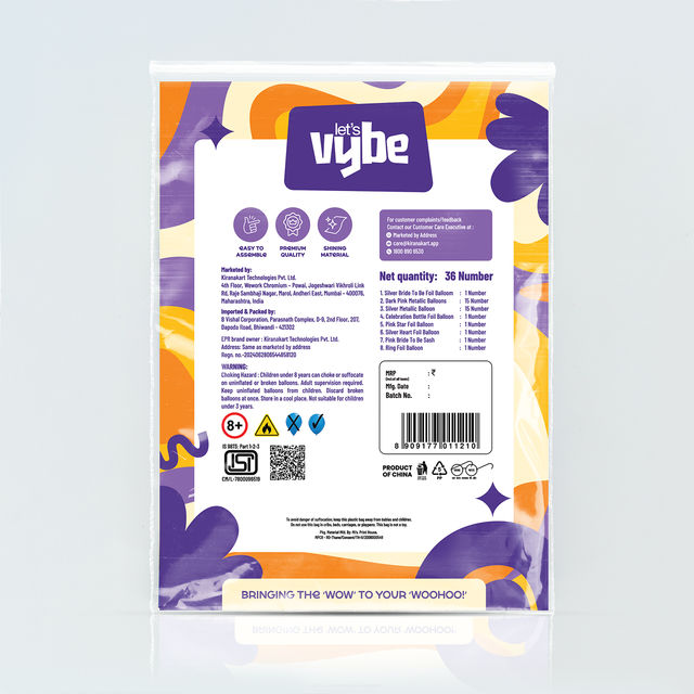 Let's Vybe Bride To Be Kit