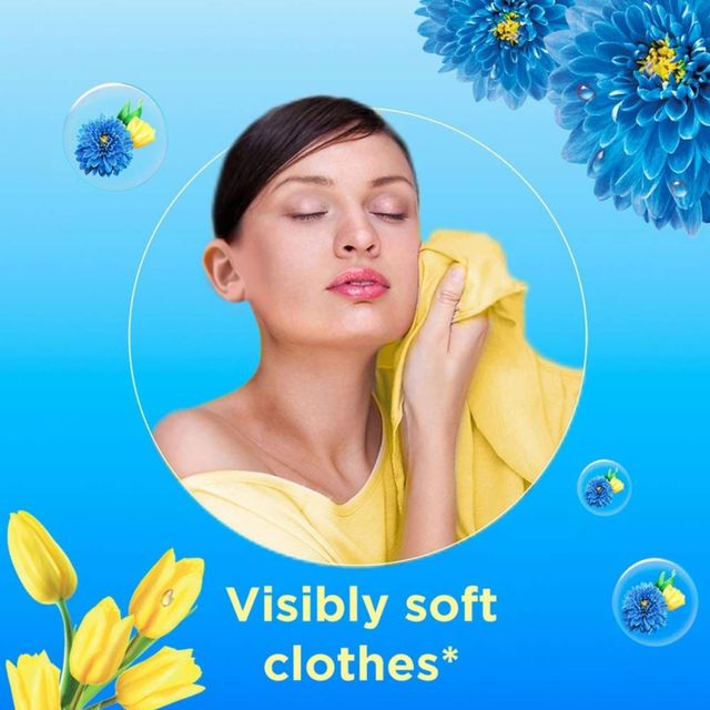 Comfort After Wash Morning Fresh Fabric Conditioner(860ml) & Surf Excel Matic Front Load Detergent Liquid(1l) Combo