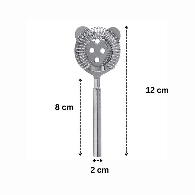 Stainless Steel Two Prong Bar Strainer